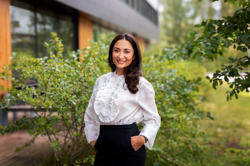Portrett av Uzma Sadar Bhatti, juridisk direktør i GK