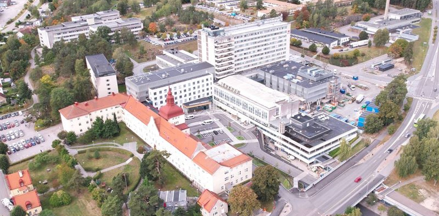 Nyköpings lasarett. Foto: NCC