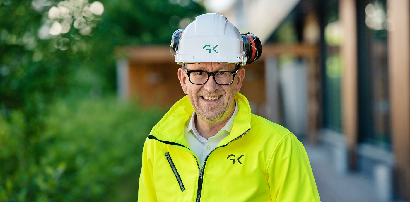 Portrett av Kim Robert Lisø, koncernchef GK Portrett av Kim Robert Lisø, koncernchef GK