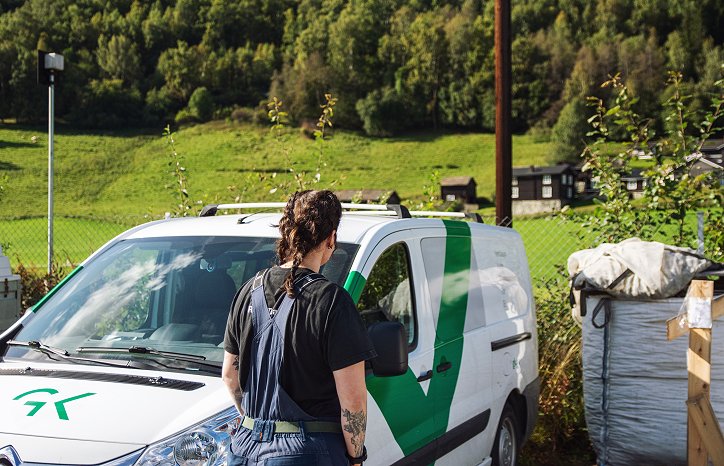 Silje Katrine Høva Johansen är VVS-tekniker på GK Silje Katrine Høva Johansen är VVS-tekniker på GK