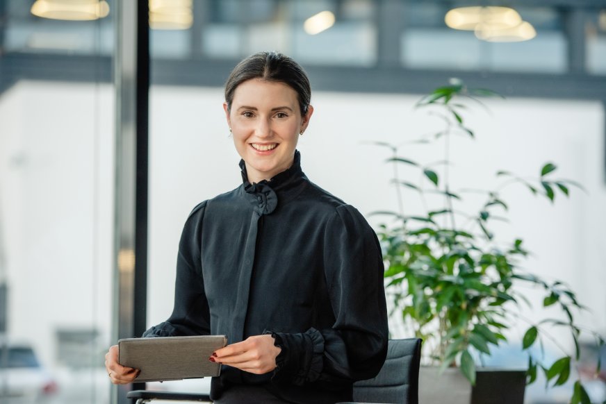 Karina Nilsen, hållbarhetsansvarig på GK Gruppen