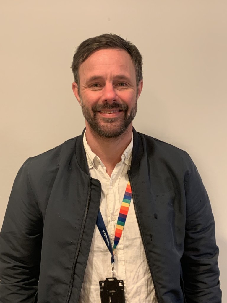 Projektchef på Skanska, Martin Degeryd.