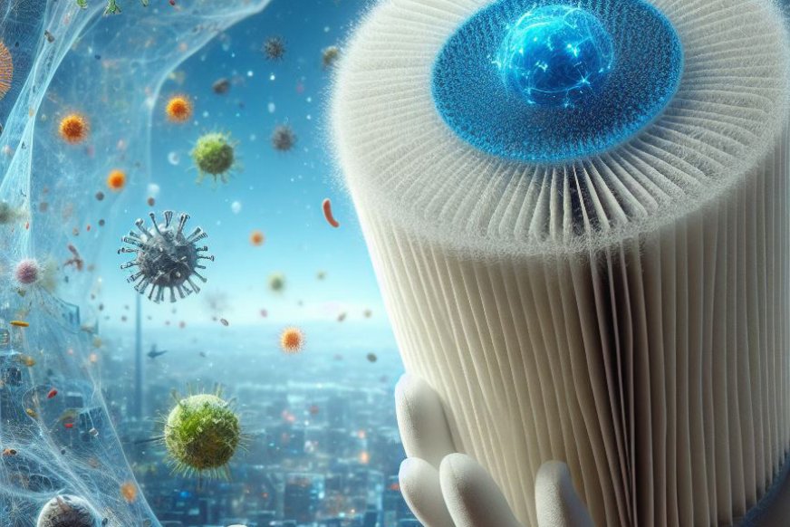 En forskargrupp på Mittuniversitet utvecklar ett nytt, miljösmart luftfilter som använder statisk elektricitet.