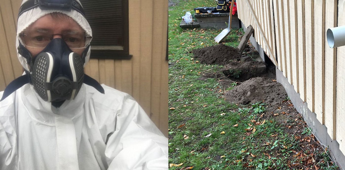 Andreas Wallin är byggdoktor och sakkunnig på fuktskador i byggnader.