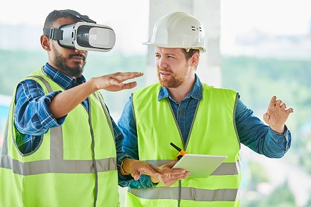 VR simulator for building